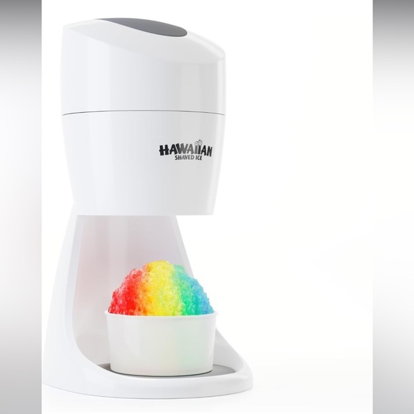 hawaiin shaved ice Other - Hawaiian Shaved Ice Machine - White and Gray new